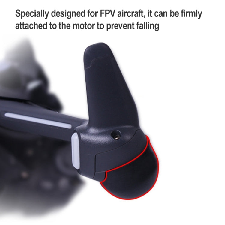 Sunnylife FV-Q9308 4 PCS Motor Protective Cover Motors Silicone Cap Protector for DJI FPV (Black) - free shipping - PMC TechLife - Order now!