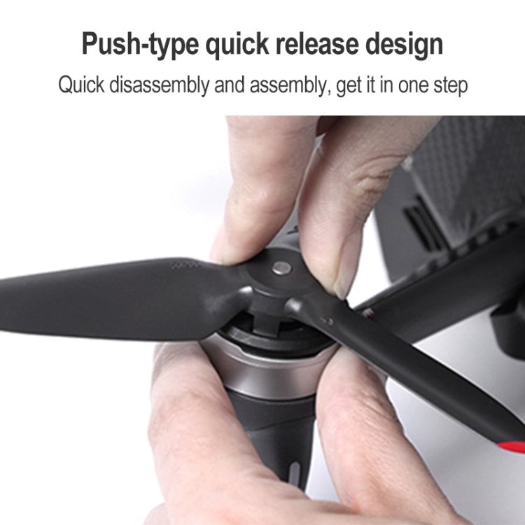 2 Pairs Sunnylife 5328S Quick-release Propellers for DJI FPV(Gold) - Other Accessories by Sunnylife | Online Shopping South Africa | PMC TechLife | Buy Now Pay Later Mobicred