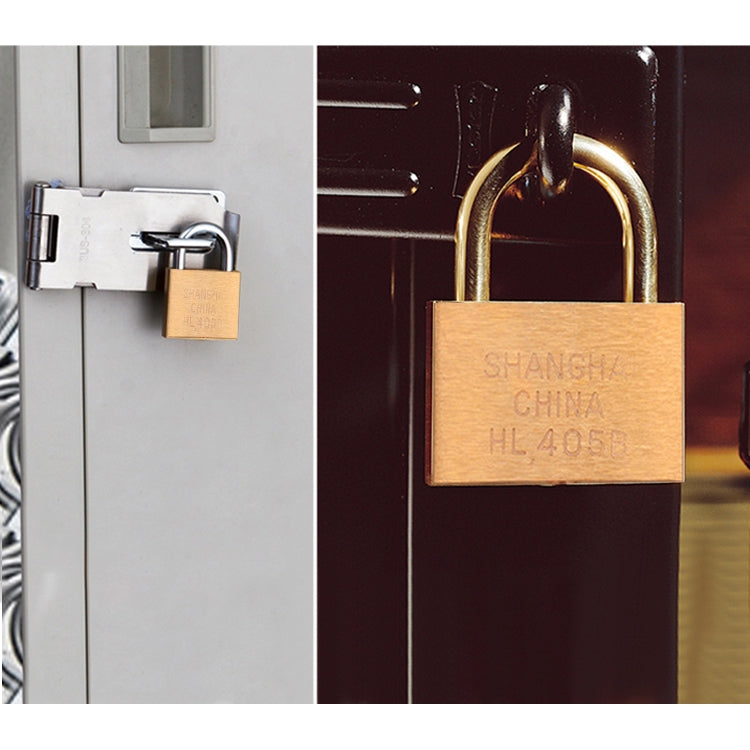 Copper Padlock Small Lock, Style: Short Lock Beam, 30mm Not Open - Padlocks by PMC TechLife | Online Shopping South Africa | PMC TechLife