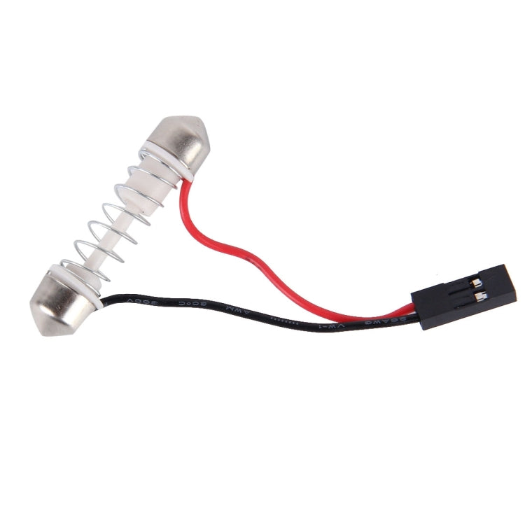 2 PCS Colorful 41MM T10 + Bicuspid Port Remote Control Car Dome Lamp LED Reading Light with 24 LED Lights - Dome Lights by PMC TechLife | Online Shopping South Africa | PMC TechLife | Buy Now Pay Later Mobicred