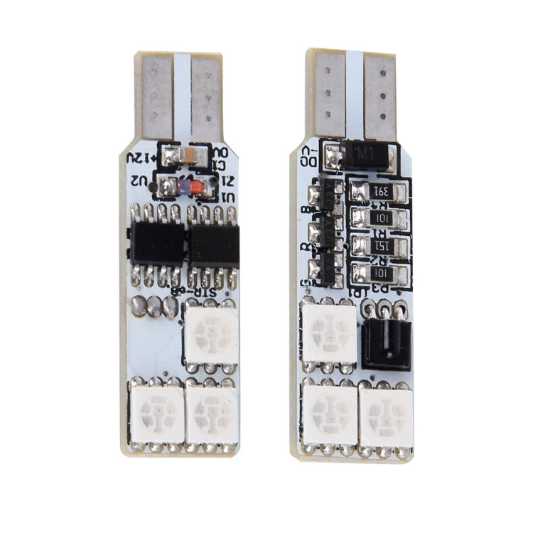 2 PCS Colorful 36MM T10 Port Remote Control Car Dome Lamp LED Reading Light with 6 LED Lights - free shipping - PMC TechLife - Order now!