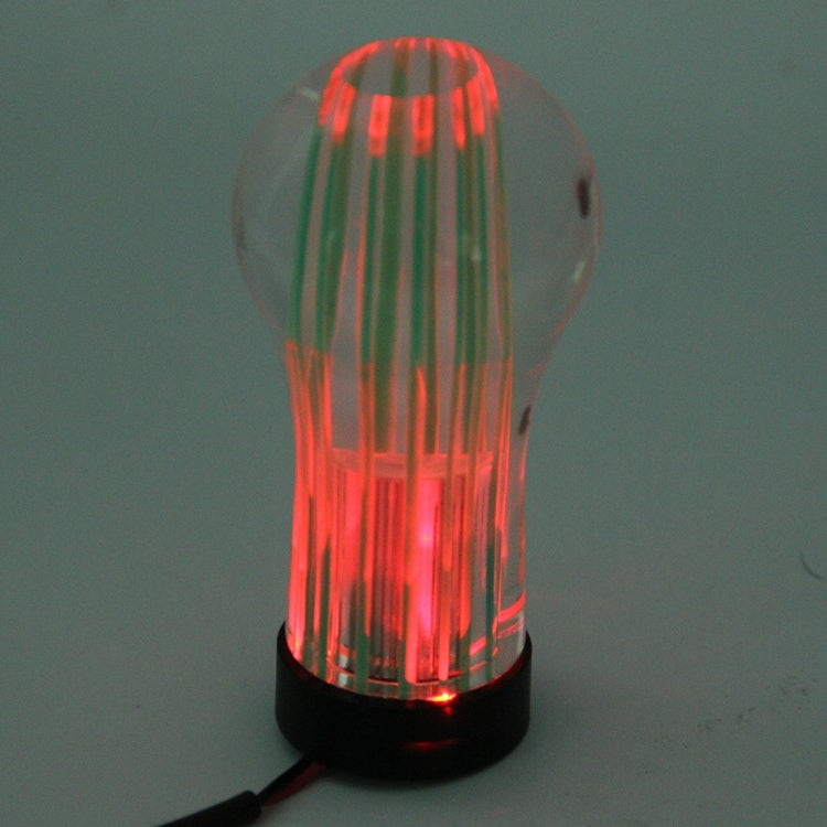 Crystal Double Light Car Breathing Racing Dash LED Magic Lamp Gear Head Shift Knob with Base, Size: 8.2 * 4.5 * 3.0 cm(Green Light + Blue Light) - Shift Knob by PMC TechLife | Online Shopping South Africa | PMC TechLife | Buy Now Pay Later Mobicred