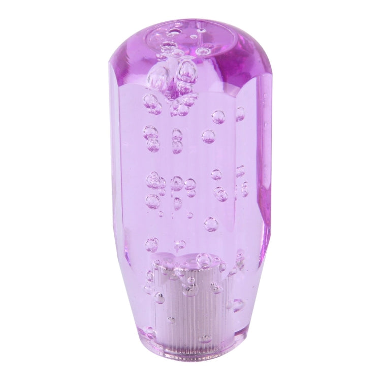 Crystal Car Breathing Racing Dash LED Magic Lamp Gear Head Shift Knob with Base, Size: 10.0 * 4.5 * 3.2 cm(Purple) - Shift Knob by PMC TechLife | Online Shopping South Africa | PMC TechLife | Buy Now Pay Later Mobicred