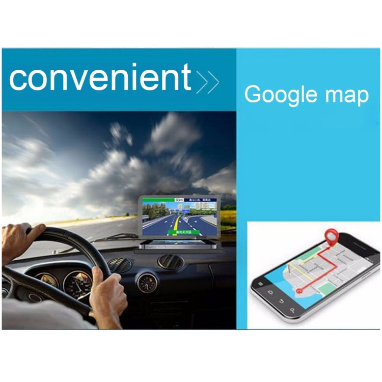 Universal Car GPS HUD Head Up Display Holder / Mobile Phone Navigation Bracket, For iPhone, Galaxy, Huawei, Xiaomi, Lenovo, Sony, LG, HTC and Other Smartphones(Black) - Head Up Display System by PMC TechLife | Online Shopping South Africa | PMC TechLife | Buy Now Pay Later Mobicred