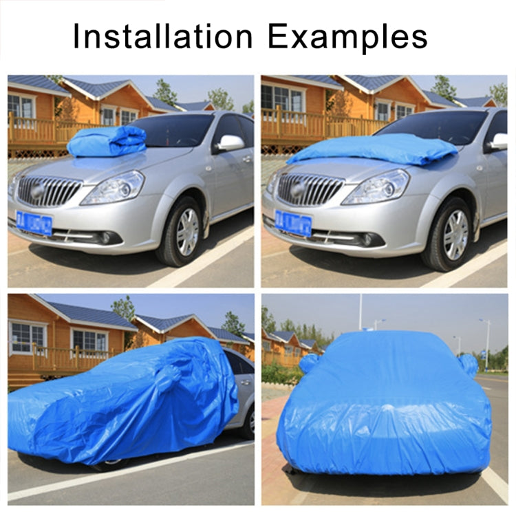 Anti-Dust Anti-UV Heat-insulating Elastic Force Cotton Car Cover for SUV, Size: L, 4.78m~5.04m(Black) - PE Material by PMC TechLife | Online Shopping South Africa | PMC TechLife | Buy Now Pay Later Mobicred