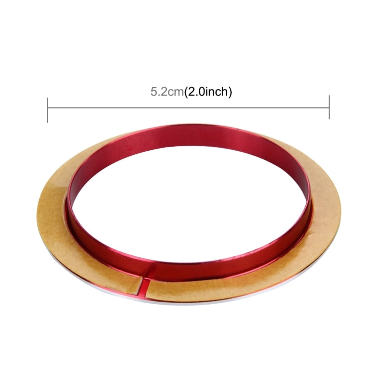 3 PCS Car Aluminum Air Conditioner Knob Case For ATENZA(Red) - Decoration Rings by PMC TechLife | Online Shopping South Africa | PMC TechLife | Buy Now Pay Later Mobicred