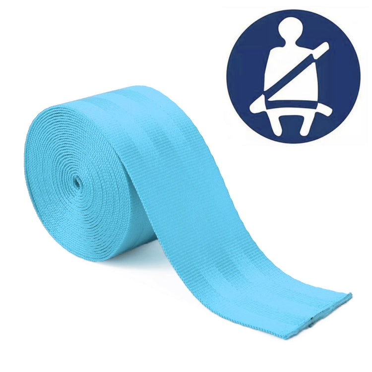 Car Modified Polyester Seat Belt Harness Racing Safety Seat Belt, Length: 3.6m (Baby Blue) - Seat Belts & Padding by PMC TechLife | Online Shopping South Africa | PMC TechLife