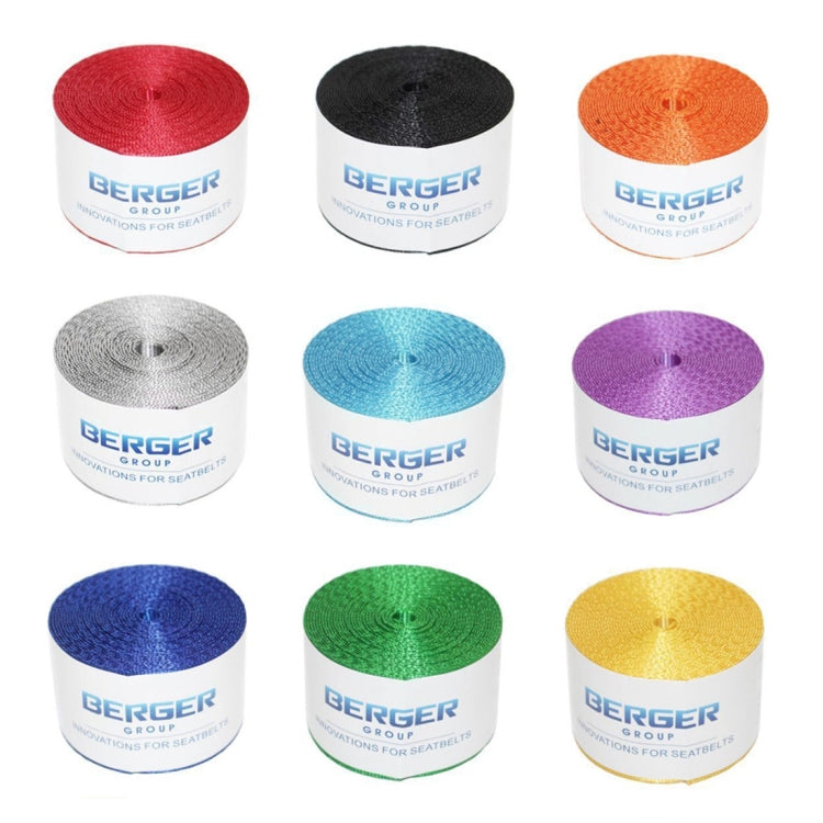 Car Modified Polyester Seat Belt Harness Racing Safety Seat Belt, Length: 3.6m (Baby Blue) - Seat Belts & Padding by PMC TechLife | Online Shopping South Africa | PMC TechLife