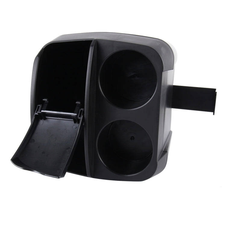 SHUNWEI SD-1605 Multifunction 3 in 1 Car Cup Holder Drink Bottle Can Garbage Can Portable Vehicle Trash Can Bin Rubbish Bin Organizer(Black) - Stowing Tidying by SHUNWEI | Online Shopping South Africa | PMC TechLife | Buy Now Pay Later Mobicred