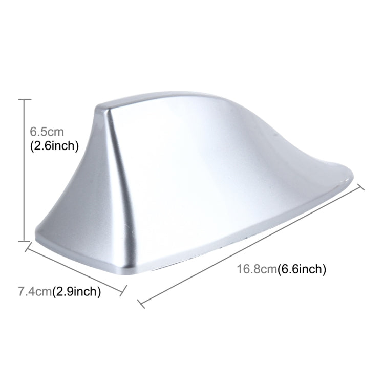 Universal Car Antenna Aerial Shark Fin Radio Signal For Auto SUV Truck Van(Silver) - Aerials by PMC TechLife | Online Shopping South Africa | PMC TechLife | Buy Now Pay Later Mobicred