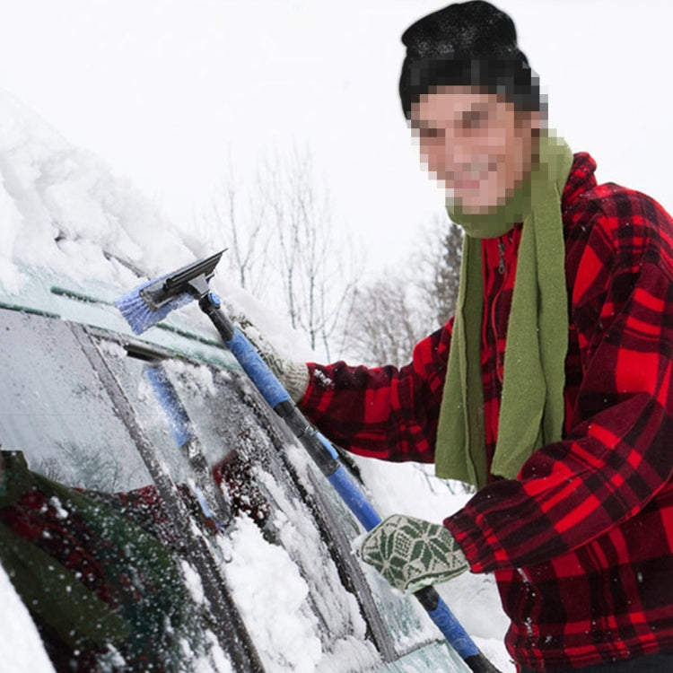 2 in 1 Car High-strength Scalable Removable Snow Shovel with Snow Frost Broom Brush And Ice Scraper - Ice Scraper by PMC TechLife | Online Shopping South Africa | PMC TechLife | Buy Now Pay Later Mobicred