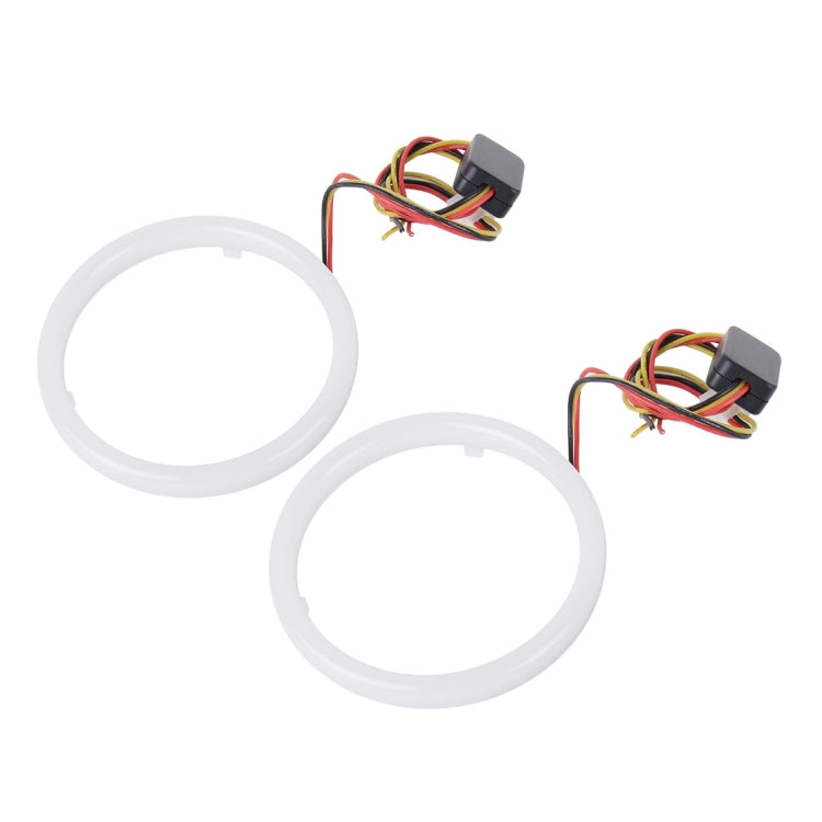 2 PCS 2.5inch 3W White Light + Yellow Light Car Angel Eyes Light, DC 12V Cable Length: 50cm - Eagle Eye Lamps by PMC TechLife | Online Shopping South Africa | PMC TechLife | Buy Now Pay Later Mobicred