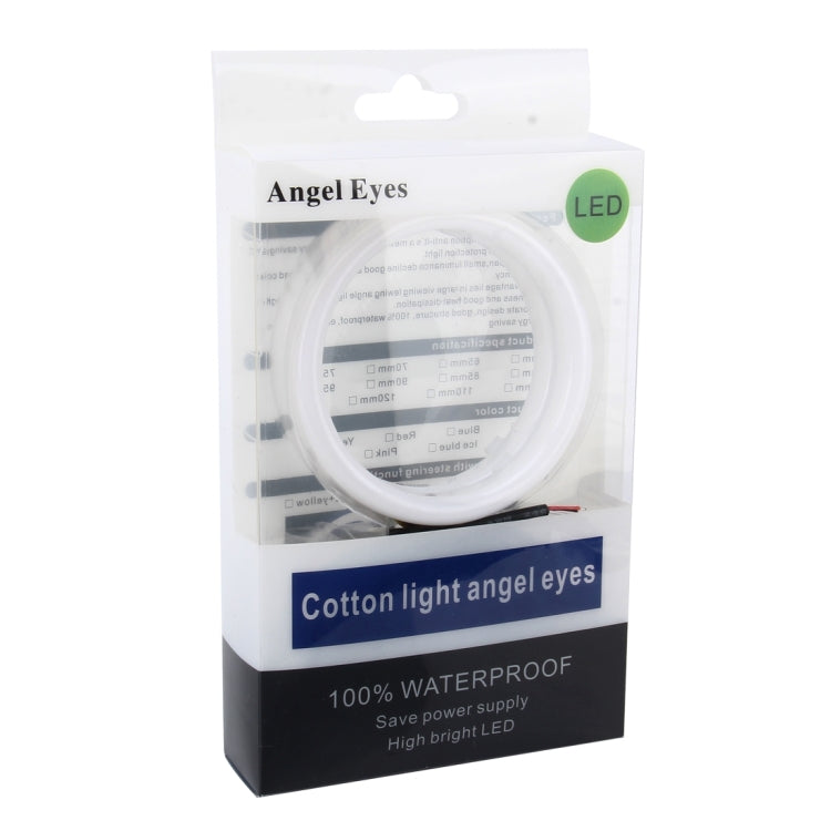 2 PCS 2.5inch 3W White Light + Yellow Light Car Angel Eyes Light, DC 12V Cable Length: 50cm - Eagle Eye Lamps by PMC TechLife | Online Shopping South Africa | PMC TechLife | Buy Now Pay Later Mobicred