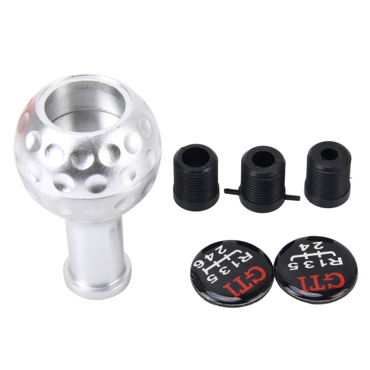 Universal Manual or Automatic Gear Shift Knob Fit for All Car(Silver) - Shift Knob by PMC TechLife | Online Shopping South Africa | PMC TechLife | Buy Now Pay Later Mobicred