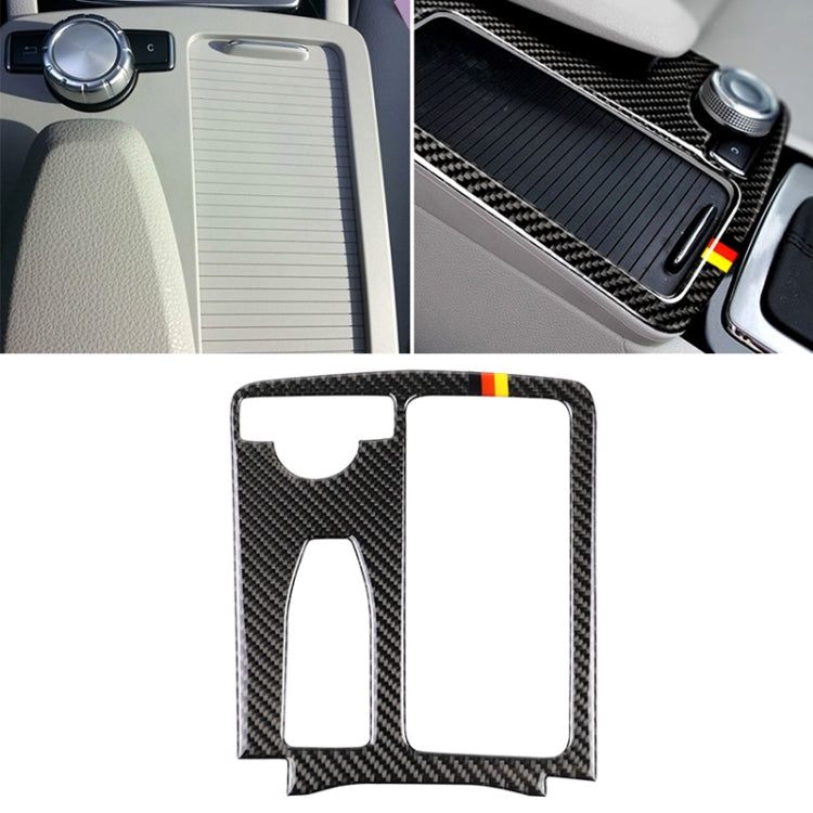 Car German Flag Carbon Fiber Left Drive Gear Position Panel Decorative Sticker for Mercedes-Benz W204 2007-2013 / W212 2010-2012 - Car Interior Mouldings by PMC TechLife | Online Shopping South Africa | PMC TechLife | Buy Now Pay Later Mobicred