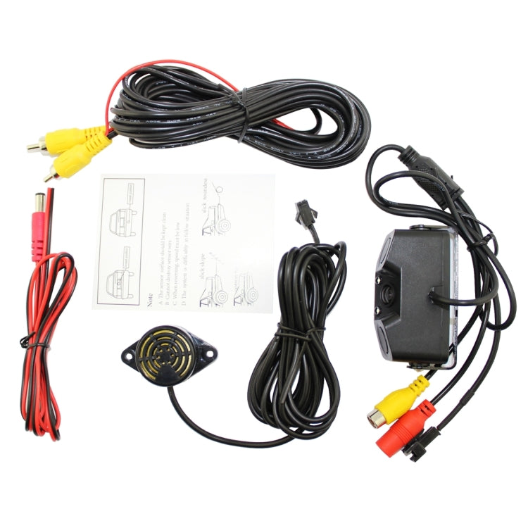 PZ-451 Car Camera LED Lights Parking Sensor 3 in 1  Night Vision Camera Monitor with Buzzer,DC 12V, 720 x 504 pixels,Lens Angle:120 degree - Rear View Cameras by PMC TechLife | Online Shopping South Africa | PMC TechLife | Buy Now Pay Later Mobicred