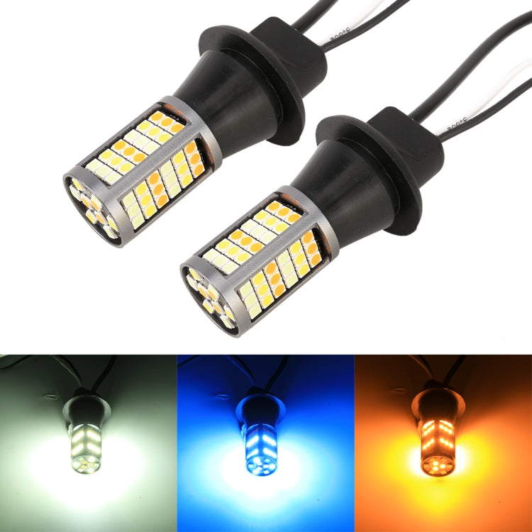 T20/7740 DC12V 3.7W 81 SMD-3030-LEDs Three Color Car DRL&Turn Light, Length: 2m - Running Lights by PMC TechLife | Online Shopping South Africa | PMC TechLife | Buy Now Pay Later Mobicred