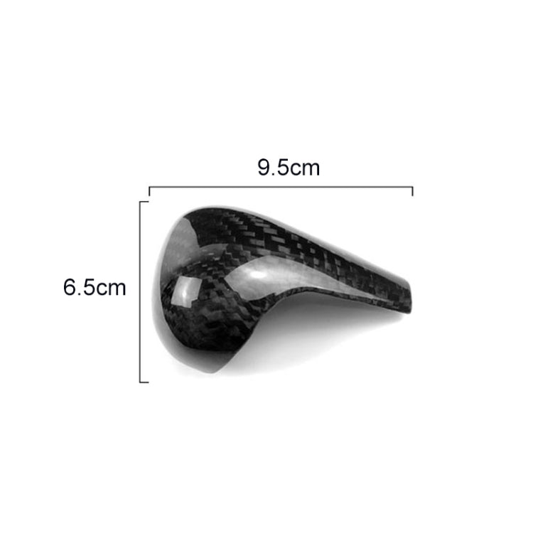 For Left Driving Universal Carbon Fiber Car Gear Shift Knob Modified Shifter Lever Knob for AUDI A4 / A5 / A6 / A7 / Q5 Q7 - Shift Knob by PMC TechLife | Online Shopping South Africa | PMC TechLife | Buy Now Pay Later Mobicred