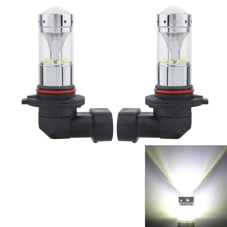 2 PCS 9006 60W 1200 LM 6000K Car Fog Lights with 12 XB-D LED Lamps, DC 12V (White Light) - Fog / Driving Lights by PMC TechLife | Online Shopping South Africa | PMC TechLife | Buy Now Pay Later Mobicred
