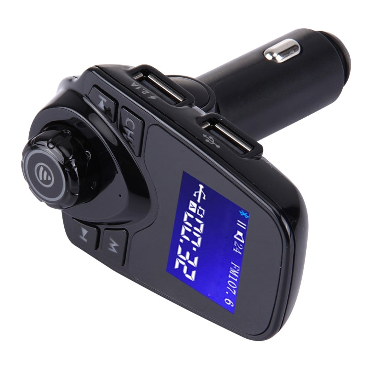 T11 Bluetooth FM Transmitter Car MP3 Player with LED Display, Support Double USB Charge & Handsfree & TF Card & U Disk Music Play Function - Bluetooth Car Kits by PMC TechLife | Online Shopping South Africa | PMC TechLife | Buy Now Pay Later Mobicred