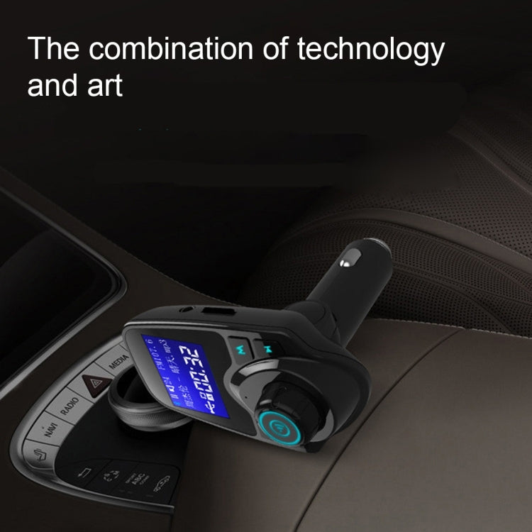 T11 Bluetooth FM Transmitter Car MP3 Player with LED Display, Support Double USB Charge & Handsfree & TF Card & U Disk Music Play Function - Bluetooth Car Kits by PMC TechLife | Online Shopping South Africa | PMC TechLife | Buy Now Pay Later Mobicred