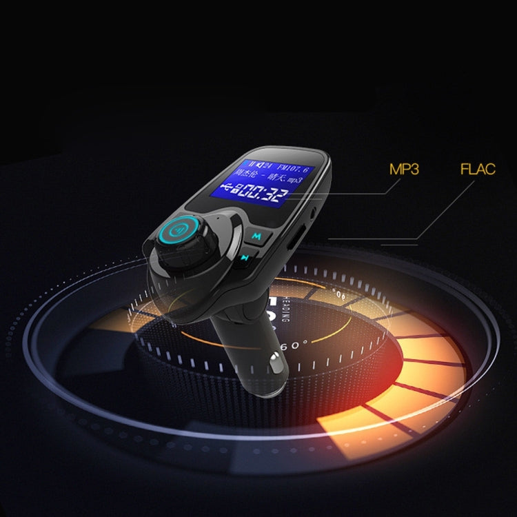 T11 Bluetooth FM Transmitter Car MP3 Player with LED Display, Support Double USB Charge & Handsfree & TF Card & U Disk Music Play Function - Bluetooth Car Kits by PMC TechLife | Online Shopping South Africa | PMC TechLife | Buy Now Pay Later Mobicred
