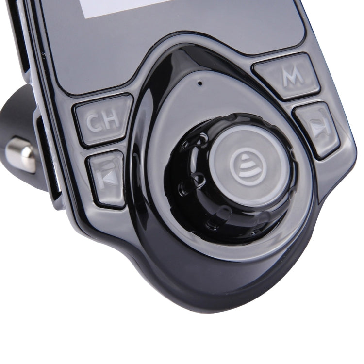 T11 Bluetooth FM Transmitter Car MP3 Player with LED Display, Support Double USB Charge & Handsfree & TF Card & U Disk Music Play Function - Bluetooth Car Kits by PMC TechLife | Online Shopping South Africa | PMC TechLife | Buy Now Pay Later Mobicred