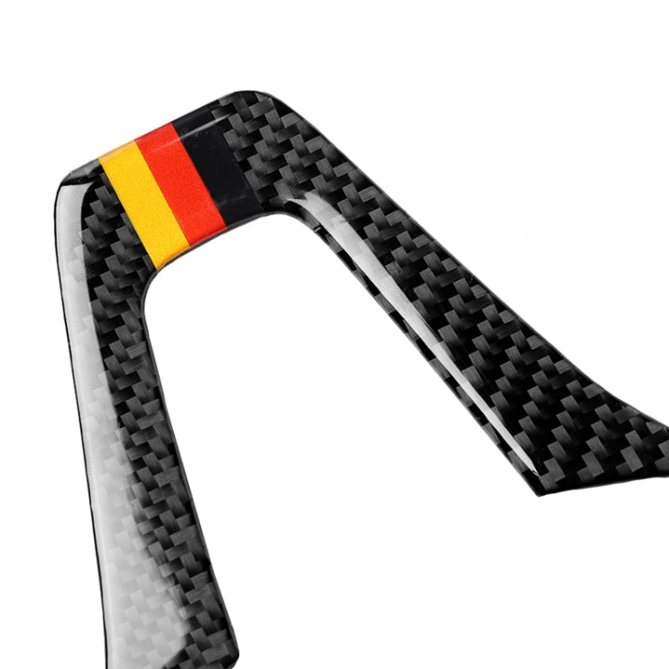 Car German Flag Carbon Fiber Steering Wheel Decorative Sticker for Mercedes-Benz - Car Interior Mouldings by PMC TechLife | Online Shopping South Africa | PMC TechLife | Buy Now Pay Later Mobicred