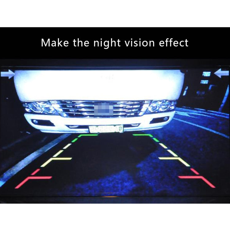 656x492 Effective Pixel HD Waterproof 4 LED Night Vision Wide Angle Car Rear View Backup Reverse Camera for Ford Edge 2015-2018 - Rear View Cameras by PMC TechLife | Online Shopping South Africa | PMC TechLife | Buy Now Pay Later Mobicred