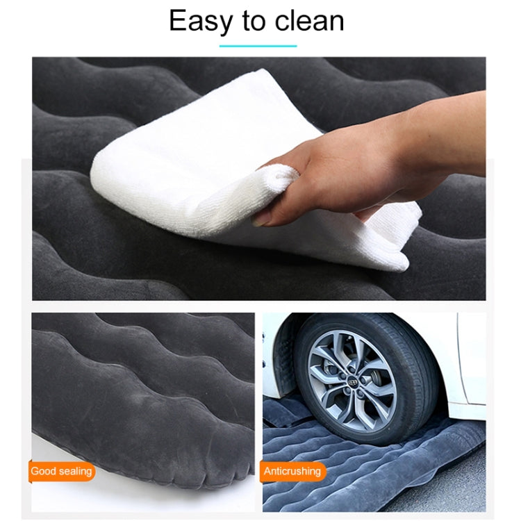 Universal Car Travel Inflatable Mattress Air Bed Camping Back Seat Couch, Size: 90 x 135cm(Black) - Seat Accessories by PMC TechLife | Online Shopping South Africa | PMC TechLife | Buy Now Pay Later Mobicred