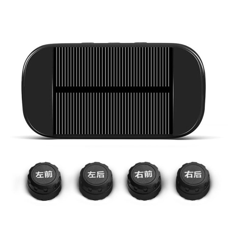 Universal Car Wireless Solar Energy TPMS Tire Pressure Alarm System External Tire Monitor - Tire Pressure Gauges by PMC TechLife | Online Shopping South Africa | PMC TechLife | Buy Now Pay Later Mobicred