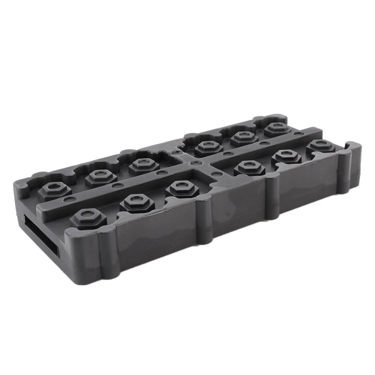 2 PCS Universal Car Snow Chains Mud Tires Traction Mat Wheel Chain Non-slip Tracks Auto Winter Road Turnaround Tool Anti Slip Grip Tracks - Ice Scraper by PMC TechLife | Online Shopping South Africa | PMC TechLife | Buy Now Pay Later Mobicred