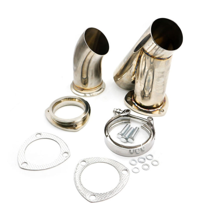 CNSPEED Stainless Steel Car Remote Control Electric Exhaust Valve Pipe Set, Size: 2.5 inch - Exhaust Pipes by PMC TechLife | Online Shopping South Africa | PMC TechLife