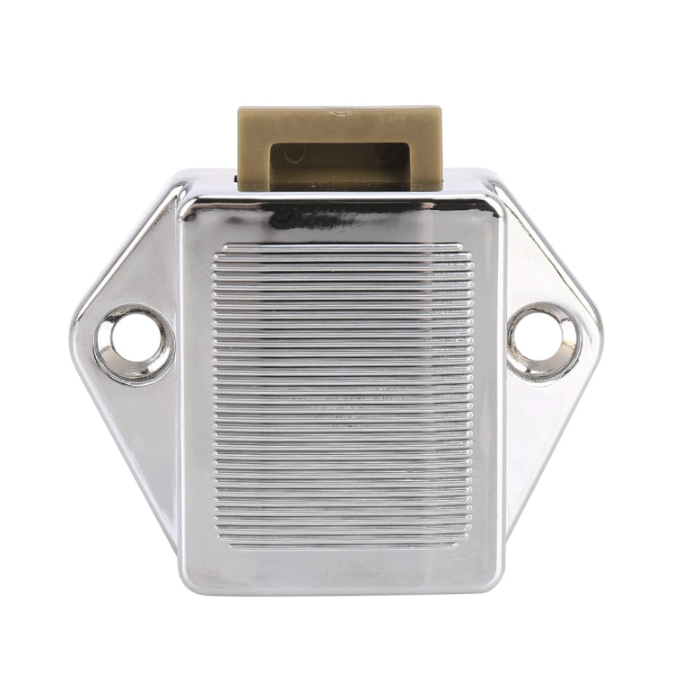 Press Type Drawer Cabinet Catch Latch Release Cupboard Door Stop Drawer Cabinet Locker for RV / Yacht / Furniture(Chrome) - Locks & Hasps by PMC TechLife | Online Shopping South Africa | PMC TechLife | Buy Now Pay Later Mobicred