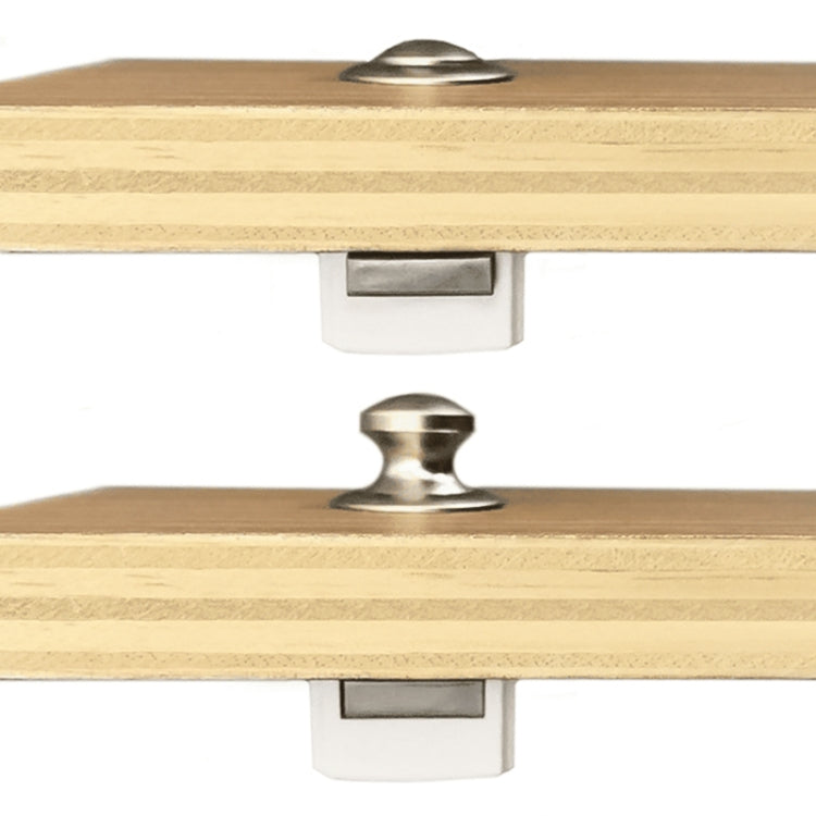Press Type Drawer Cabinet Catch Latch Release Cupboard Door Stop Drawer Cabinet Locker for RV / Yacht / Furniture(Gold) - Locks & Hasps by PMC TechLife | Online Shopping South Africa | PMC TechLife | Buy Now Pay Later Mobicred