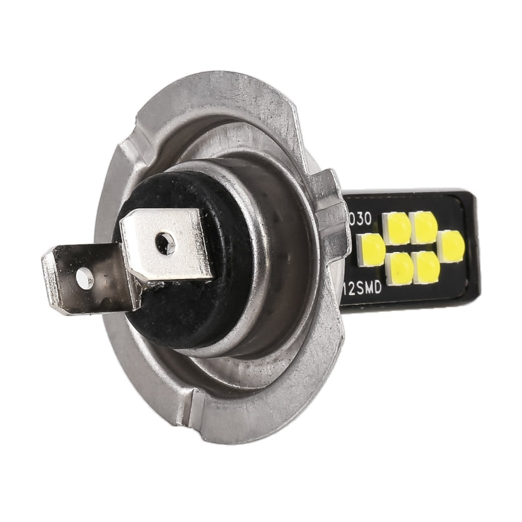 2 PCS H7 DC9-16V / 3.5W / 6000K / 320LM Car Auto Fog Light 12LEDs SMD-ZH3030 Lamps, with Constant Current (White Light) - Fog / Driving Lights by PMC TechLife | Online Shopping South Africa | PMC TechLife
