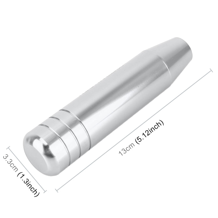 Universal Long Strip Shape Car Gear Shift Knob Modified Shifter Lever Knob, Length: 13cm(Silver) - Shift Knob by PMC TechLife | Online Shopping South Africa | PMC TechLife | Buy Now Pay Later Mobicred