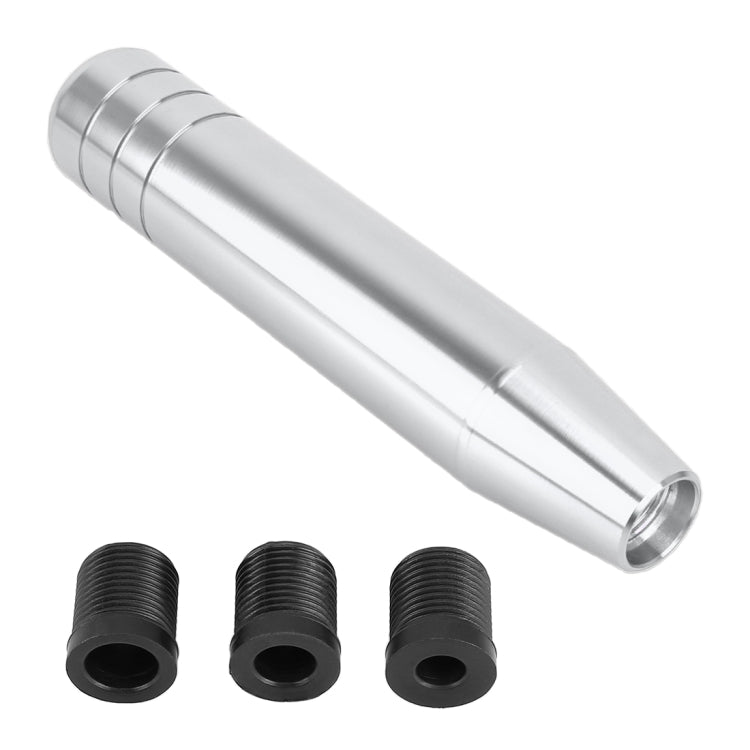 Universal Long Strip Shape Car Gear Shift Knob Modified Shifter Lever Knob, Length: 13cm(Silver) - Shift Knob by PMC TechLife | Online Shopping South Africa | PMC TechLife | Buy Now Pay Later Mobicred