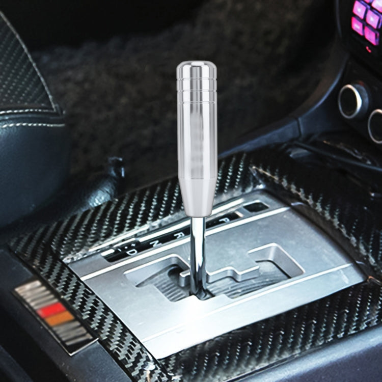 Universal Long Strip Shape Car Gear Shift Knob Modified Shifter Lever Knob, Length: 13cm(Silver) - Shift Knob by PMC TechLife | Online Shopping South Africa | PMC TechLife | Buy Now Pay Later Mobicred