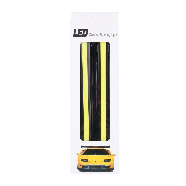 2 PCS 6W 400 LM 6000K DRL COB White Light Bar Car Light Source Waterproof Daytime Running Lights, DC 12V - Running Lights by PMC TechLife | Online Shopping South Africa | PMC TechLife | Buy Now Pay Later Mobicred