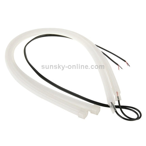 2 PCS 12V Car Daytime Running Lights Soft Article Lamp, Blue Light, Length: 30cm - Running Lights by PMC TechLife | Online Shopping South Africa | PMC TechLife | Buy Now Pay Later Mobicred