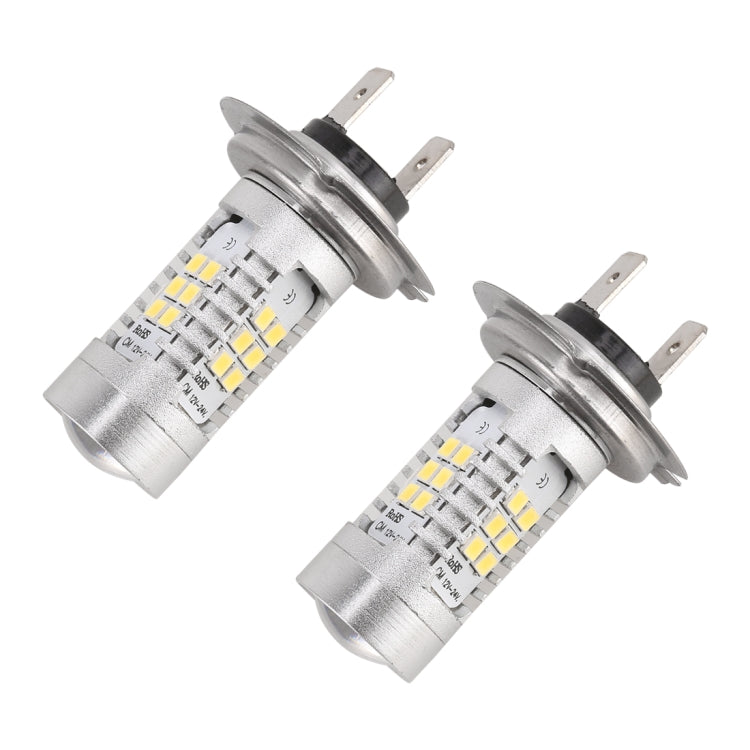 2 PCS H7-2835 10.5W 780LM 6500K 21 SMD 2835 LEDs Car DRL Headlights, DC 12~24V(White Light) - LED Headlamps by PMC TechLife | Online Shopping South Africa | PMC TechLife | Buy Now Pay Later Mobicred