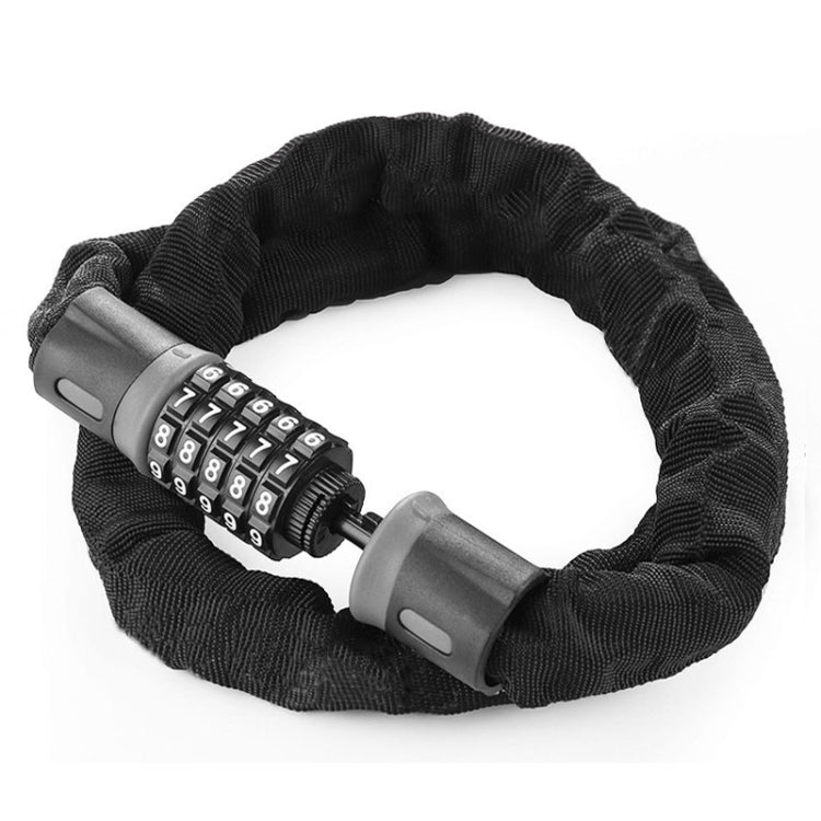 Motorcycles / Bicycle Chain Lock 5 Digit Password Anti-theft Password Lock, Length: 0.9m - Theft Protection by PMc TechLife | Online Shopping South Africa | PMc TechLife | Buy Now Pay Later Mobicred