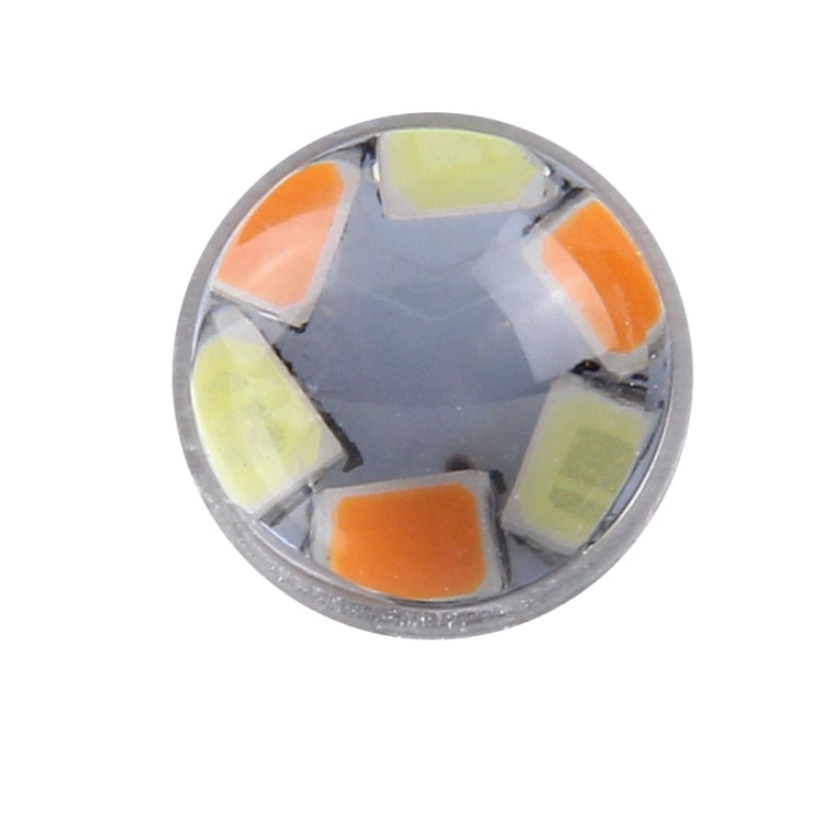 2 PCS T25/3157 10W 1000 LM 6000K White + Yellow Light Turn Signal Light with 42 SMD-2835-LED Lamps And Len. DC 12-24V - Arrow Turn Lights by PMC TechLife | Online Shopping South Africa | PMC TechLife | Buy Now Pay Later Mobicred