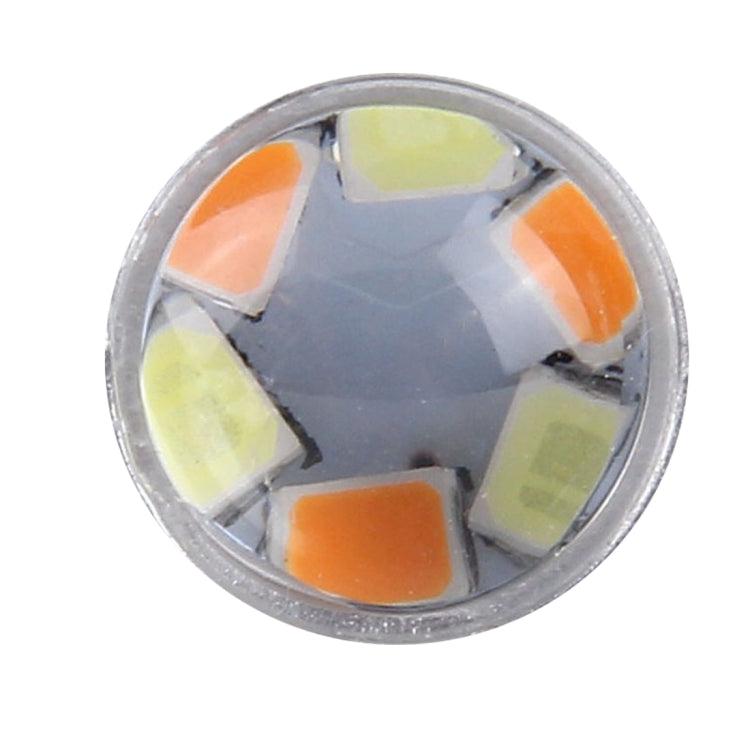 2 PCS 1157 10W 1000 LM 6000K White + Yellow Light Turn Signal Light with 42 SMD-2835-LED Lamps And Len. DC 12-24V - free shipping - PMC TechLife - Order now!