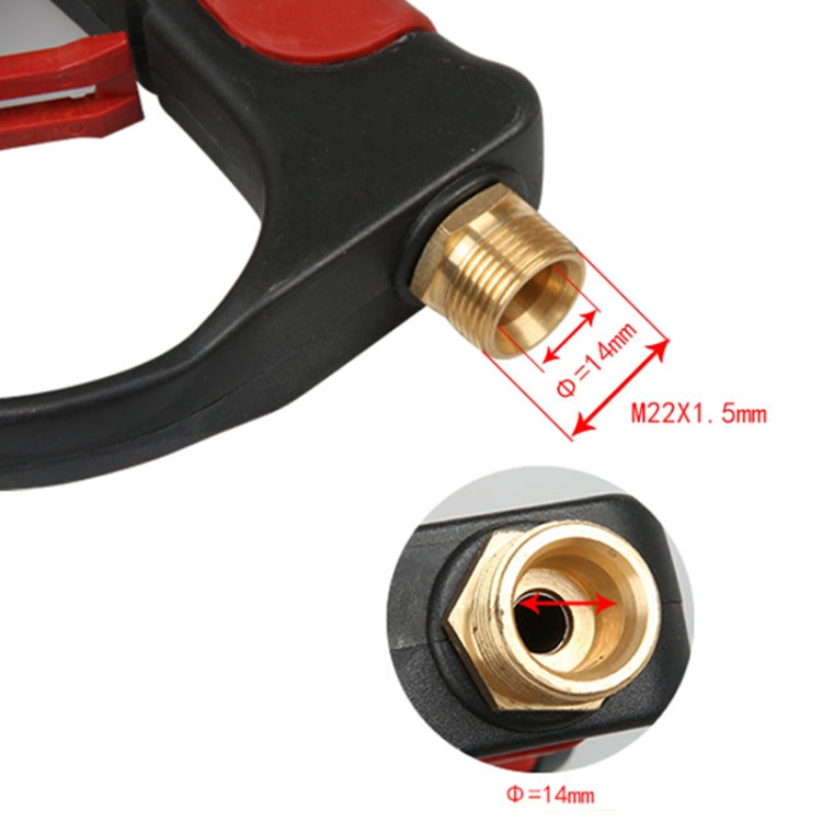 High Pressure Car Wash Gun Water Spray Jet Lance with 5 Nozzles - Car Washer & Accessories by PMC TechLife | Online Shopping South Africa | PMC TechLife | Buy Now Pay Later Mobicred