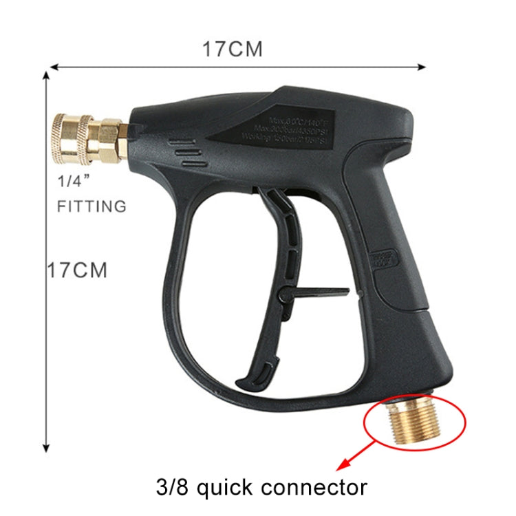 High Pressure Car Wash Foam Gun Soap Foamer Generator Water Sprayer Gun, 3/8 Quick-connect - Car Washer & Accessories by PMC TechLife | Online Shopping South Africa | PMC TechLife | Buy Now Pay Later Mobicred