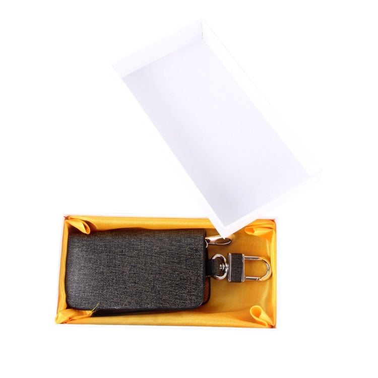 Universal Leather Knead Skin Texture Waist Hanging Zipper Wallets Key Holder Bag (No Include Key)(Black) - Car Key Cases by PMC TechLife | Online Shopping South Africa | PMC TechLife | Buy Now Pay Later Mobicred
