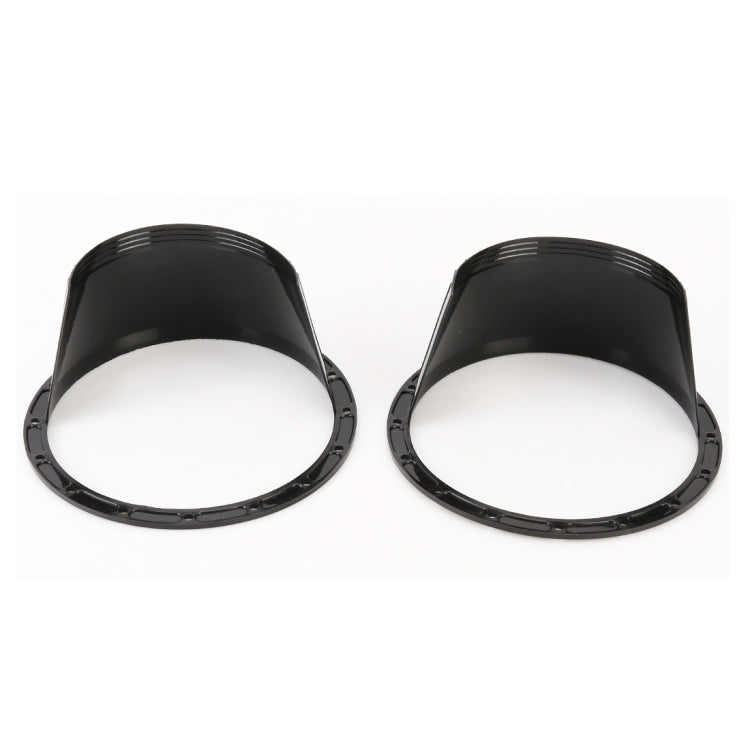 2 PCS 6.5 inch Car Auto Loudspeaker Plastic Waterproof Cover with Protective Cushion Pad, Inner Diameter: 14.5cm - Car Amplifiers by PMC TechLife | Online Shopping South Africa | PMC TechLife | Buy Now Pay Later Mobicred