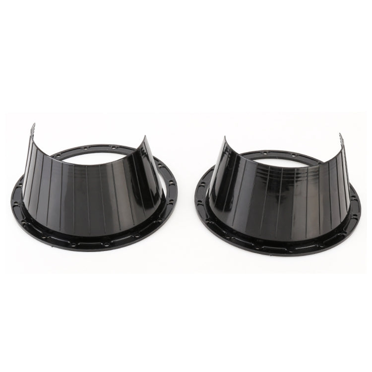 2 PCS 6.5 inch Car Auto Loudspeaker Plastic Waterproof Cover with Protective Cushion Pad, Inner Diameter: 14.5cm - Car Amplifiers by PMC TechLife | Online Shopping South Africa | PMC TechLife | Buy Now Pay Later Mobicred
